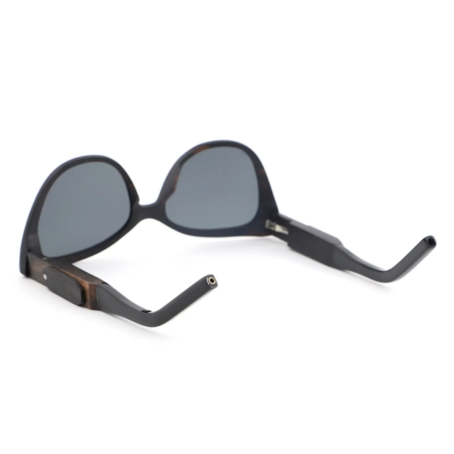 Smokable Pipe Sunglasses // Black Cat Eye