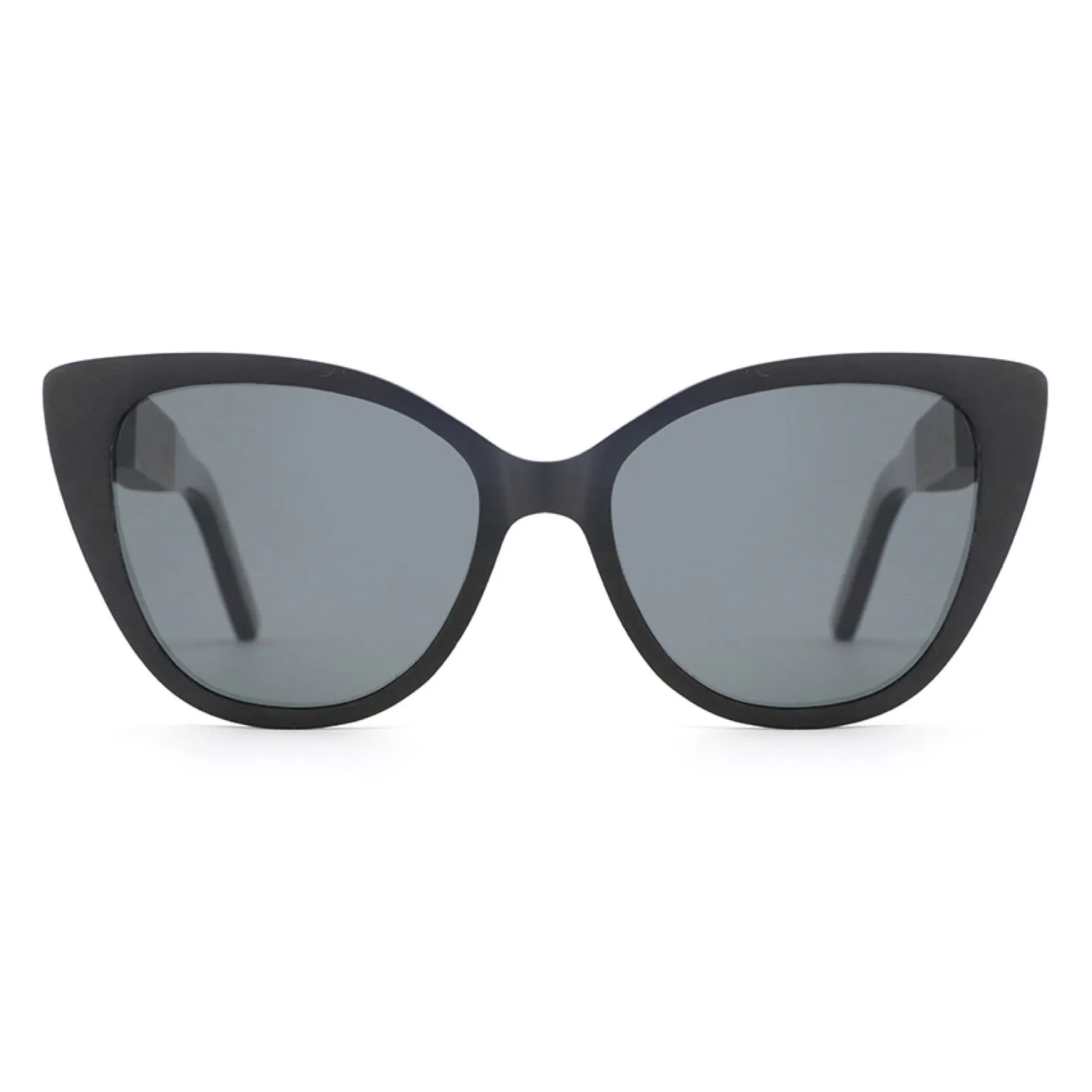 Smokable Pipe Sunglasses // Black Cat Eye