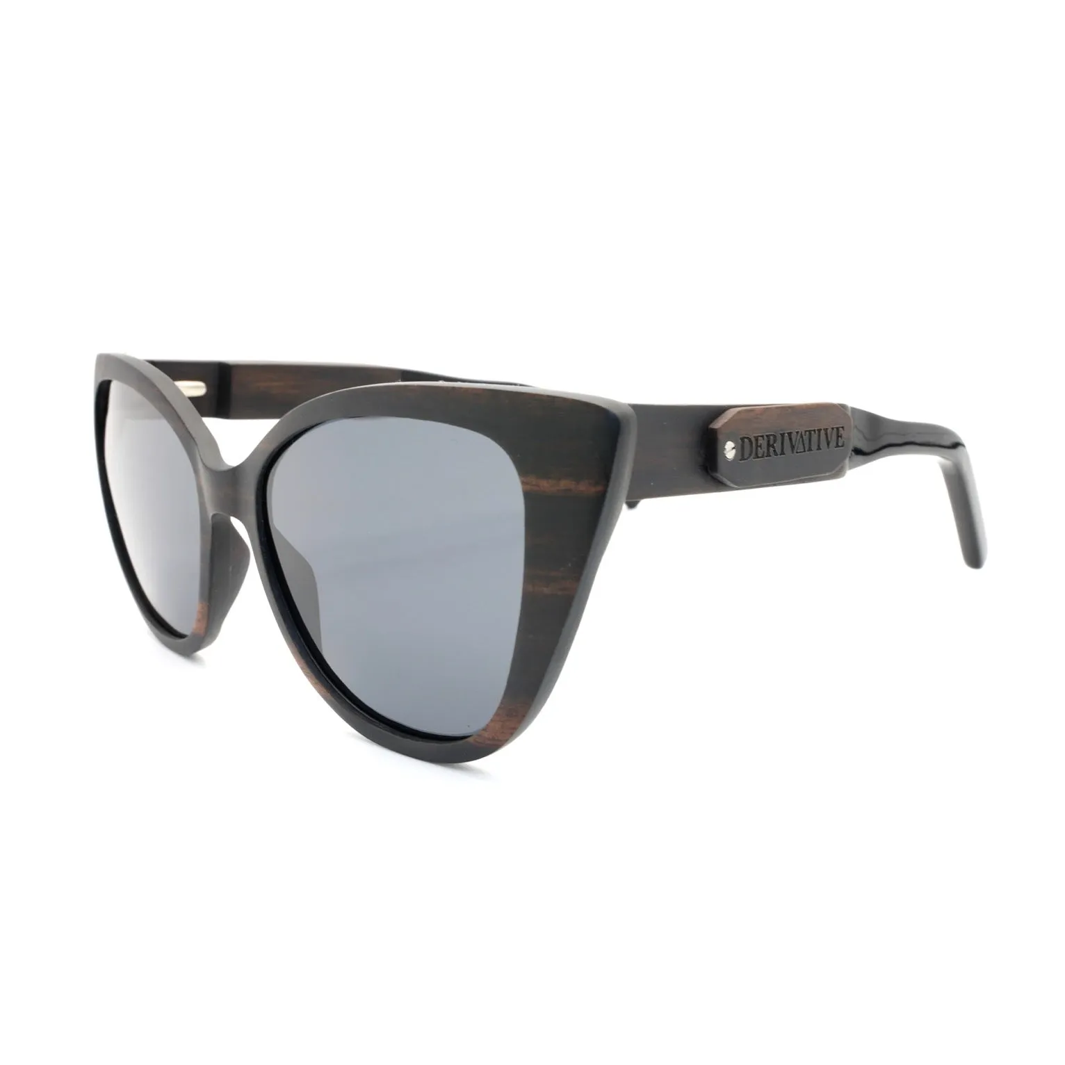 Smokable Pipe Sunglasses // Black Cat Eye