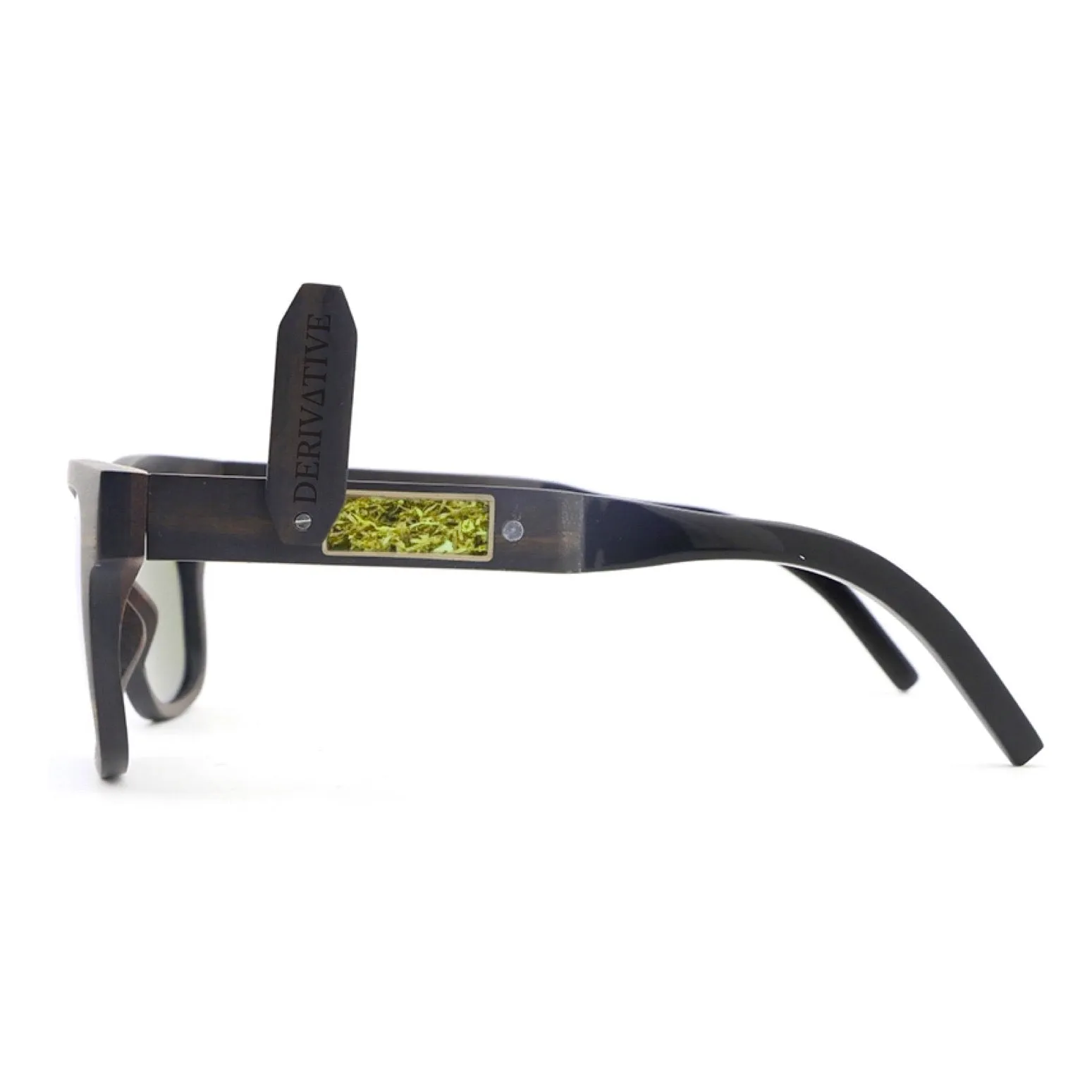 Smokable Pipe Sunglasses // Black Cat Eye