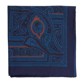 Sovereign Grade Ancient Madder Midnight Pocket Square