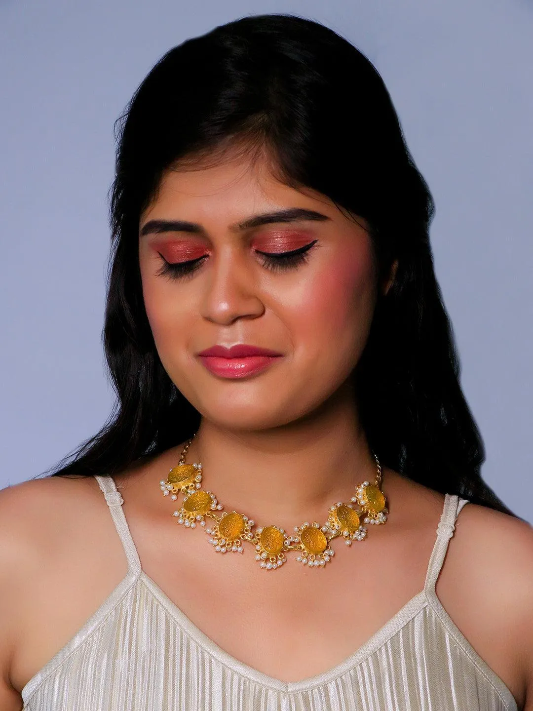 Sunela Choker Yellow