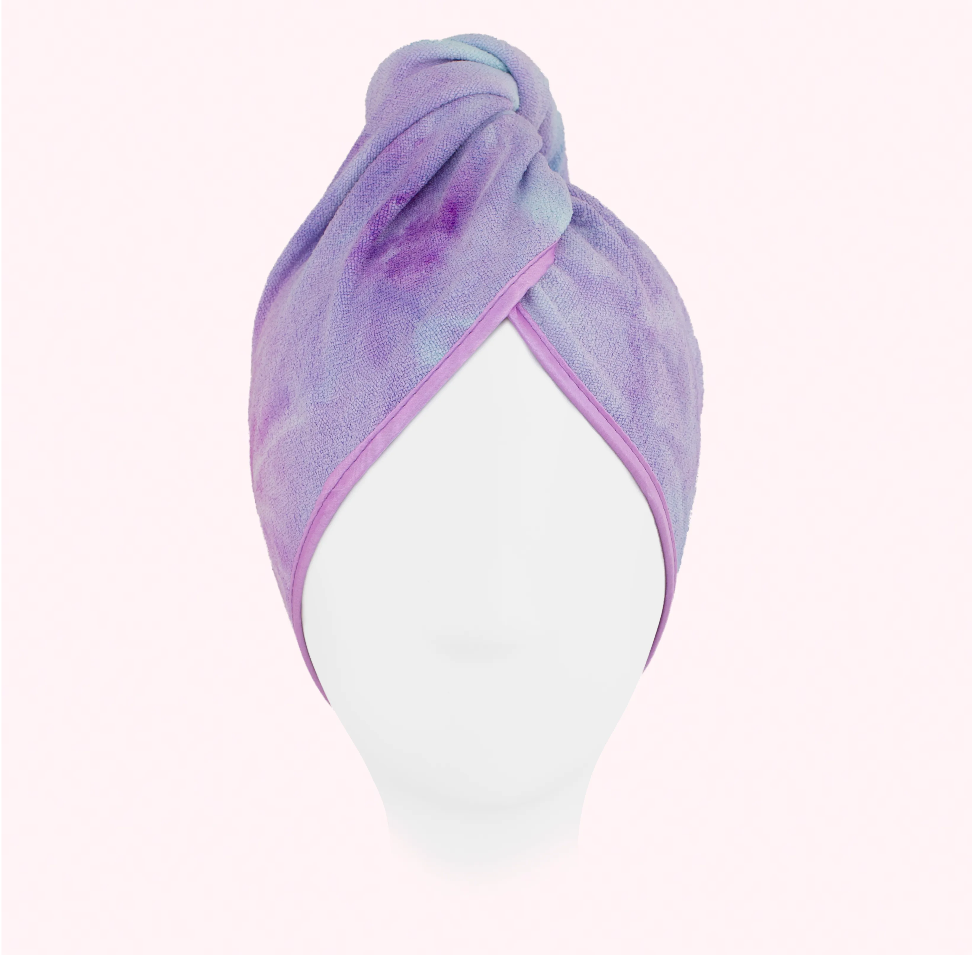 Unicorn Microfibre Hair Towel® Wrap Tie Dye Lilac