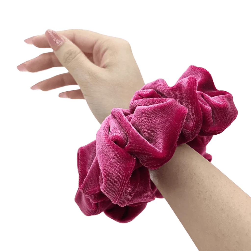 Very Berry Velvet Scrunchie