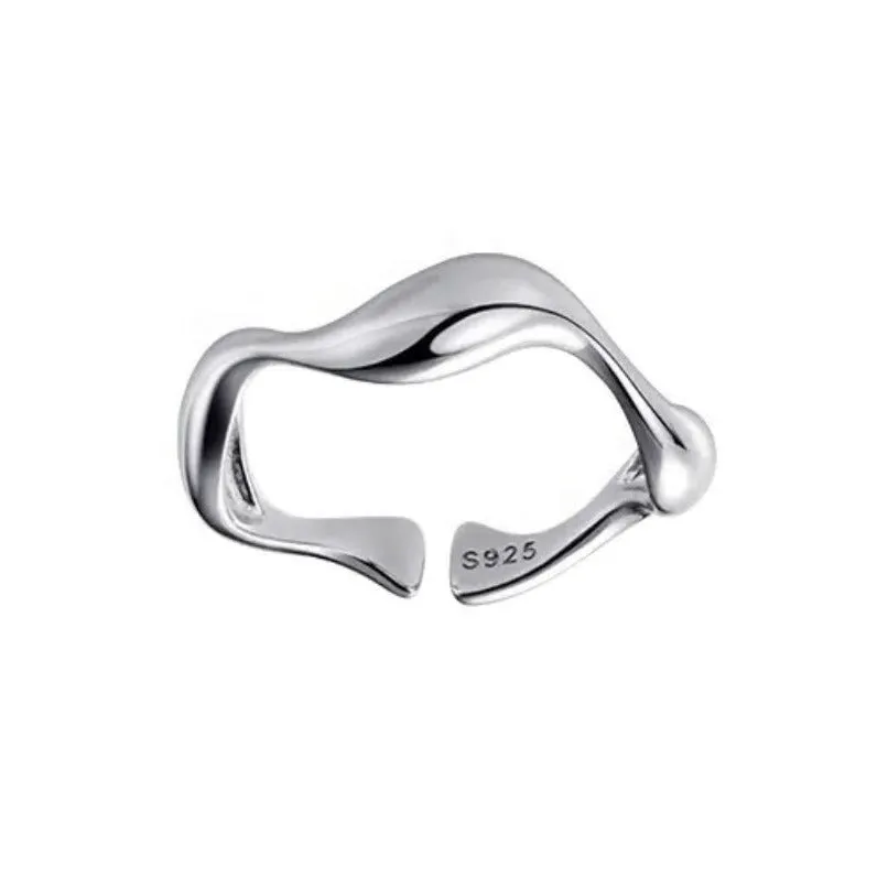 Wave Adjustable Ring