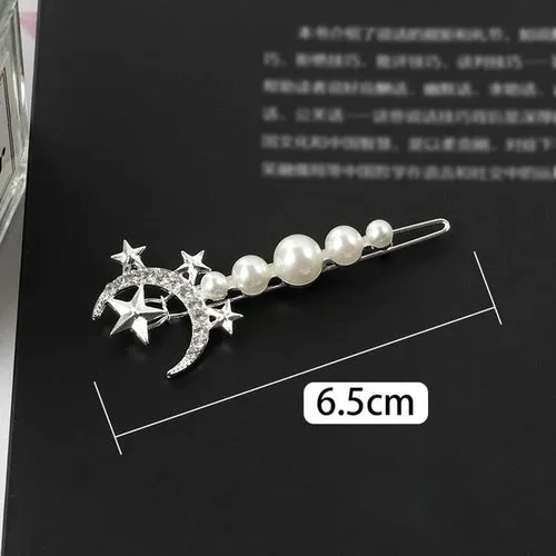 Women Shining Crystal Rhinestone Luxury Hair Clip Girls Hairpin