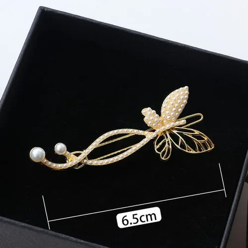 Women Shining Crystal Rhinestone Luxury Hair Clip Girls Hairpin