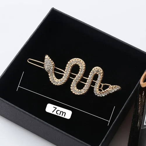 Women Shining Crystal Rhinestone Luxury Hair Clip Girls Hairpin