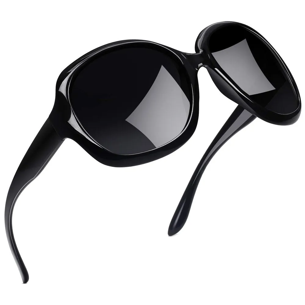 Women's Oversized Polarized Sunglasses - UV Protection